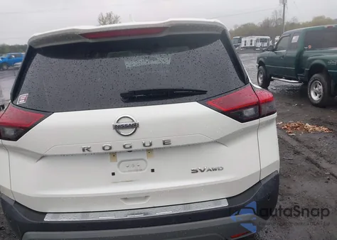 2021 Nissan Rogue Sv Intelligent Awd z USA, uszkodzony, nr VIN 5N1AT3BB6MC726778